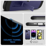 Spigen iPhone 14 Pro Cover Tough Armor MagFit Deep Purple