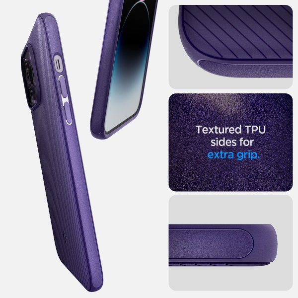 Spigen iPhone 14 Pro Max Cover Mag Armor MagFit Deep Purple