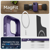 Spigen iPhone 14 Pro Max Cover Mag Armor MagFit Deep Purple