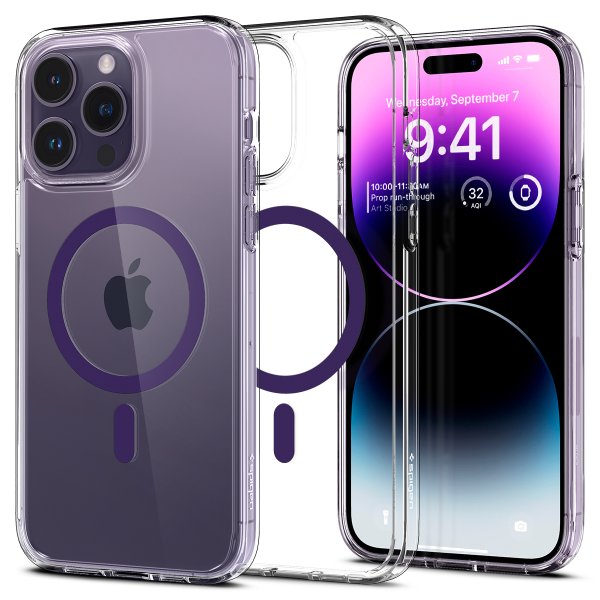 Spigen iPhone 14 Pro Cover Ultra Hybrid MagFit Deep Purple