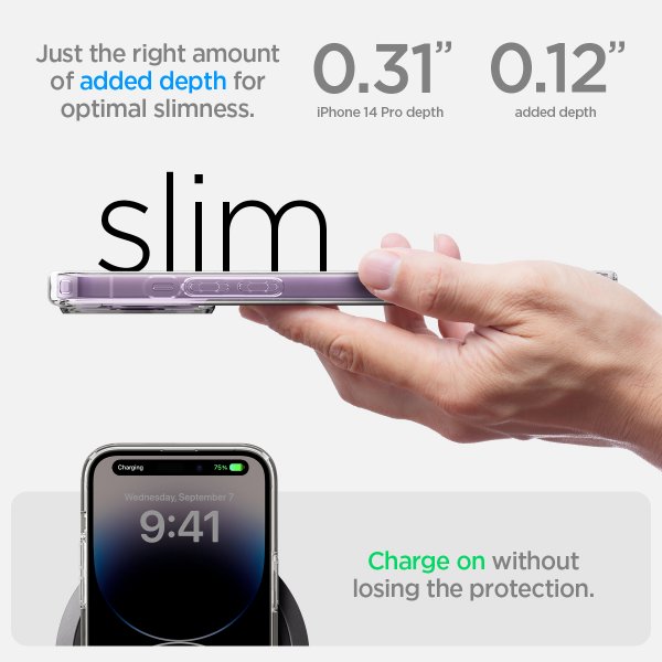Spigen iPhone 14 Pro Cover Ultra Hybrid MagFit Deep Purple