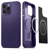 Spigen iPhone 14 Pro Cover Mag Armor MagFit Deep Purple