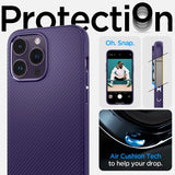 Spigen iPhone 14 Pro Cover Mag Armor MagFit Deep Purple