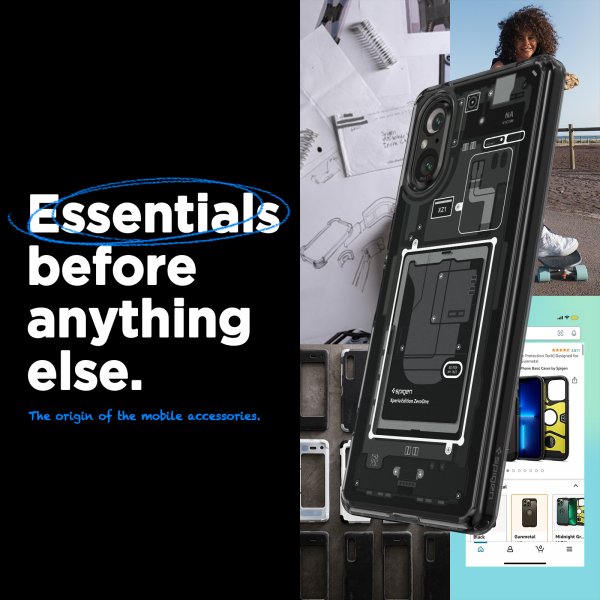 Spigen Sony Xperia 5 V Cover Ultra Hybrid Zero One