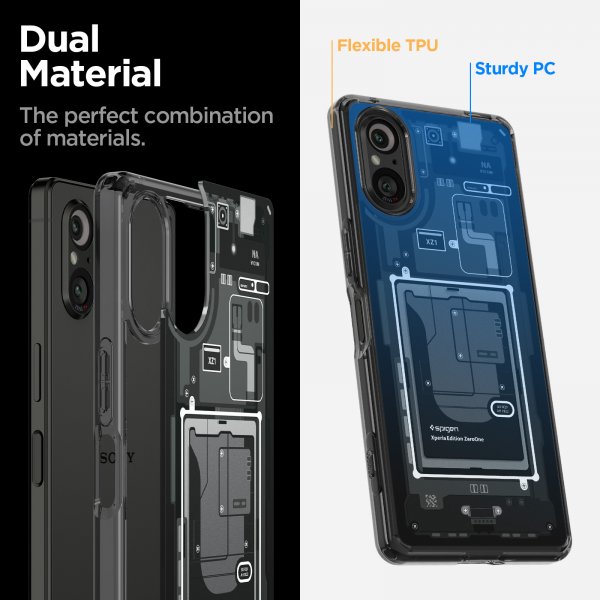 Spigen Sony Xperia 5 V Cover Ultra Hybrid Zero One