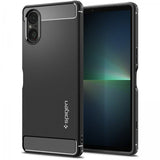 Spigen Sony Xperia 5 V Cover Rugged Armor Mat Sort