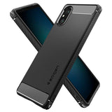 Spigen Sony Xperia 5 V Cover Rugged Armor Mat Sort