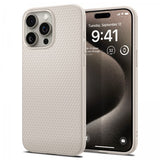 Spigen iPhone 15 Pro Max Cover Liquid Air Natural Titanium