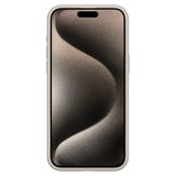 Spigen iPhone 15 Pro Cover Ultra Hybrid MagFit Frost Natural Titanium
