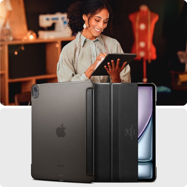 Spigen iPad Air 13 (M2/M3/M4) Cover Smart Fold Sort