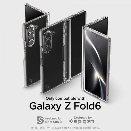 Spigen Samsung Galaxy Z Fold 6 Cover Ultra Hybrid Pro Crystal Clear