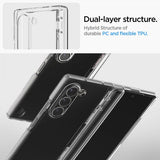 Spigen Samsung Galaxy Z Fold 6 Cover Ultra Hybrid Pro Crystal Clear