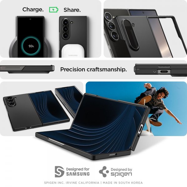 Spigen Samsung Galaxy Z Fold 6 Air Skin Cover Sort