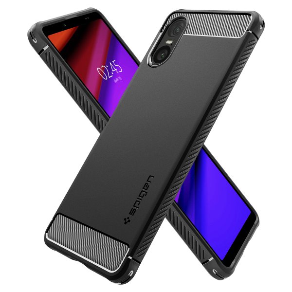 Spigen Sony Xperia 5 VI Cover Rugged Armor Mat Sort