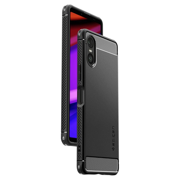 Spigen Sony Xperia 5 VI Cover Rugged Armor Mat Sort
