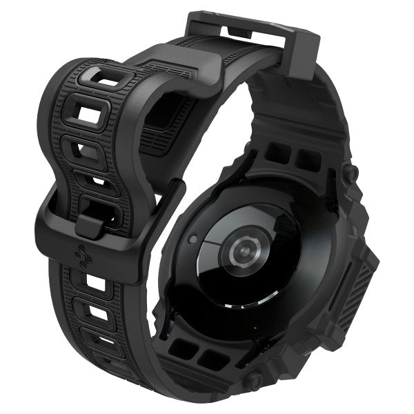 Spigen Samsung Galaxy Watch 7 40mm Rem og Cover Rugged Armor Pro Mat Sort