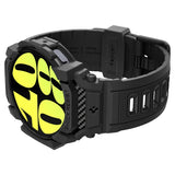 Spigen Samsung Galaxy Watch 7 40mm Rem og Cover Rugged Armor Pro Mat Sort