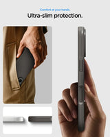 Spigen iPhone 17 Cover Thin Fit MagFit Gunmetal