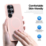 Dux Ducis Samsung Galaxy S26 Ultra Cover Yind Series MagSafe Lyserød