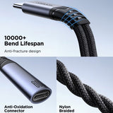 Joyroom Adapter 2-i-1 Audio Adapter USB-C til dobbelt USB-C