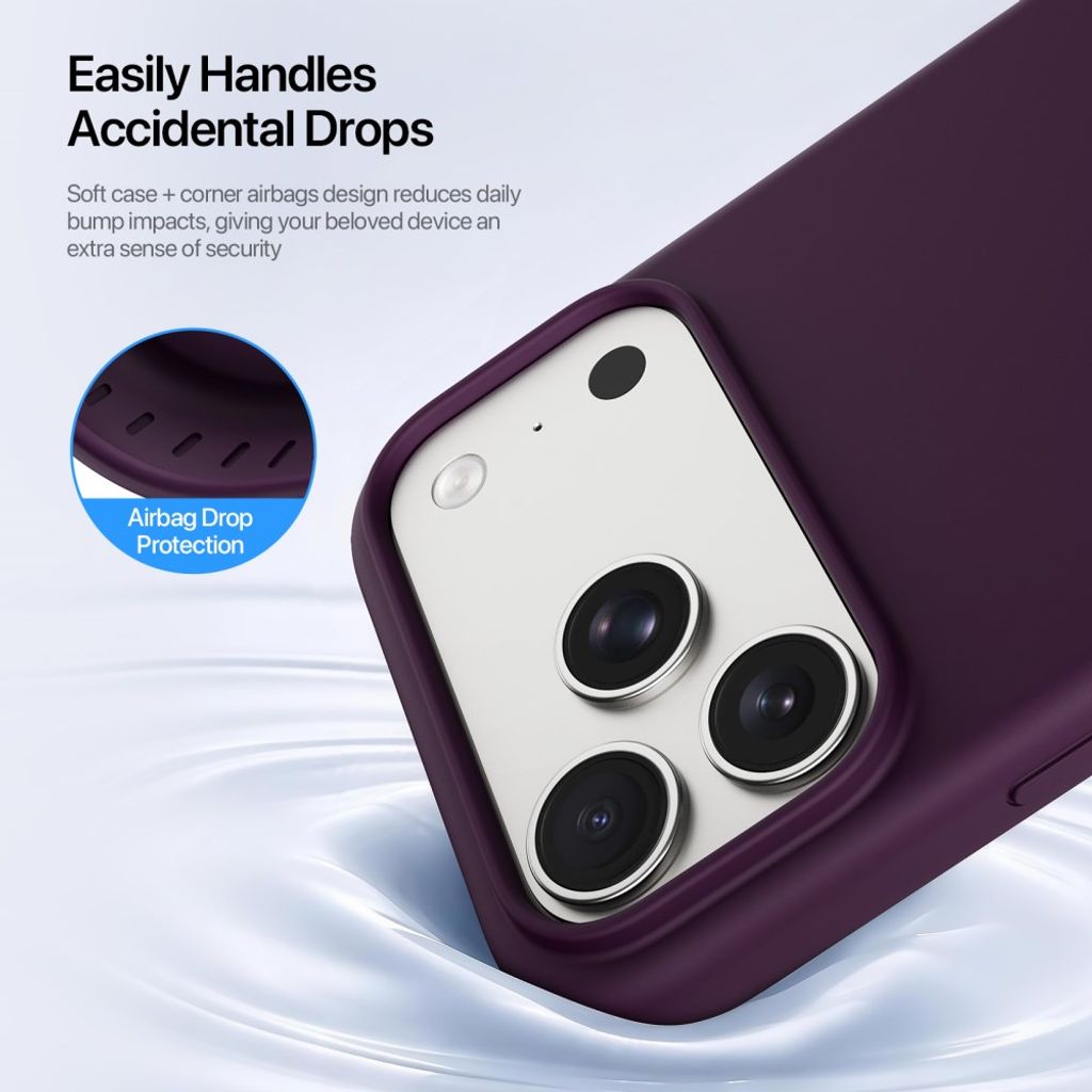 Dux Ducis iPhone 17 Pro Max/iPhone 18 Pro Max Cover Piel Series MagSafe Rød