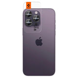 Spigen iPhone 14/15/16/17 Pro & Pro Max Kamerabeskyttelse GLAS.tR EZ Fit Optik Pro 2-pak Sort