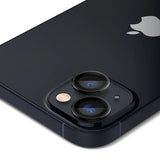 Spigen iPhone 14/15/iPhone 14/15 Plus Kamerabeskyttelse GLAS.tR EZ Fit Optik Pro 2-pak Sort