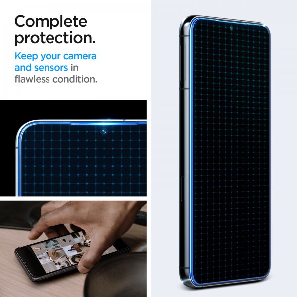 Spigen Samsung Galaxy S23 Plus Skærmbeskyttelse GLAS.tR EZ Fit 2-pak