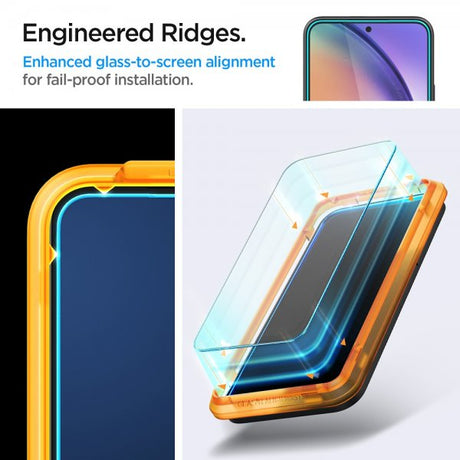 Spigen Samsung Galaxy A54 5G Skærmbeskyttelse GLAS.tR ALIGNmaster 2-pak