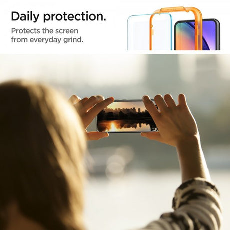 Spigen Samsung Galaxy A54 5G Skærmbeskyttelse GLAS.tR ALIGNmaster 2-pak