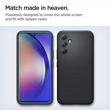 Spigen Samsung Galaxy A54 5G Skærmbeskyttelse GLAS.tR ALIGNmaster 2-pak