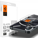 Spigen Nothing Phone (1) Kamerabeskyttelse GLAS.tR EZ Fit Optik Pro 2-pak Sort