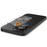 Spigen iPhone 14/15/16/17 Pro & Pro Max Kamerabeskyttelse GLAS.tR EZ Fit Optik Pro 2-pak Crystal Clear
