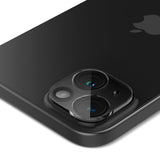 Spigen iPhone 14/15/14 Plus/15 Plus Kamerabeskyttelsesglas.tR Optik Crystal Clear 2-pak