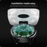 Spigen Samsung Galaxy Watch 6 Classic 47mm Skærmbeskyttelse GLAS.tR EZ Fit 2-pak