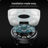 Spigen Samsung Galaxy Watch 6 Classic 43mm Skærmbeskytter GLAS.tR EZ Fit 2-pak