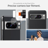 Spigen Google Pixel 8 Pro Kamerabeskyttelsesglas Glas.tR EZ Fit Optik Crystal Clear 2-pak