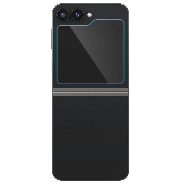 Spigen Samsung Galaxy Z Flip 6/Flip 7 FE Skærmbeskytter GLAS.tR EZ Fit 2-pak