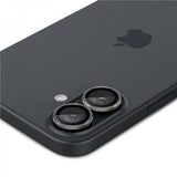 Spigen iPhone 16/16 Plus/17 Kamerabeskyttelse GLAS.tR EZ Fit Optik Pro 2-pak Krystalklar