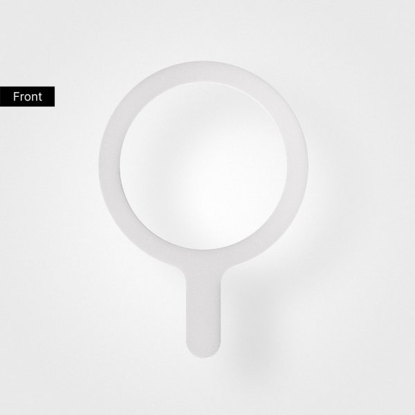 agood company Aftagelig MagSafe ring Hvid