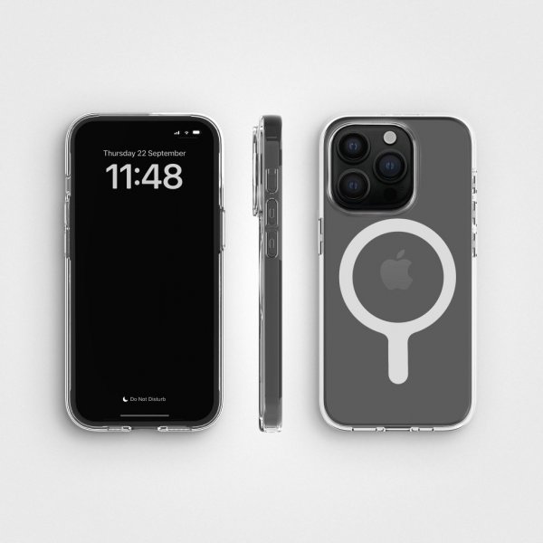 agood company iPhone 15 Plus Cover CLRPRTCT Transparent