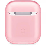 holdit AirPods 1/2 Cover Gennemsigtig Bright Pink