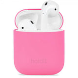 holdit AirPods 1/2 Cover Silikone Bright Pink