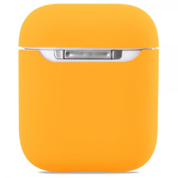 holdit AirPods 1/2 Cover Silikone Orange Juice