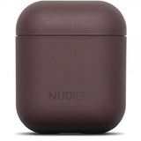 Nudient AirPods 1/2 Cover Thin Case Sangria Red