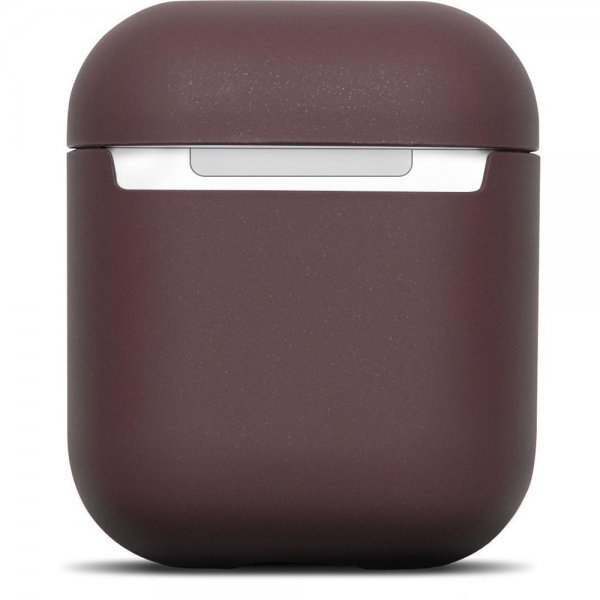 Nudient AirPods 1/2 Cover Thin Case Sangria Red