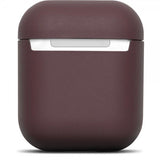 Nudient AirPods 1/2 Cover Thin Case Sangria Red