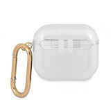 Guess AirPods 3 Cover Glitter Case Klar