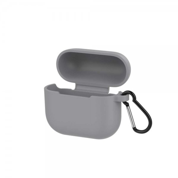 AirPods 3 Cover med Karabinhage Grå