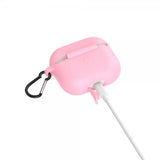 AirPods 3 Cover med Karabinhage Lyserød